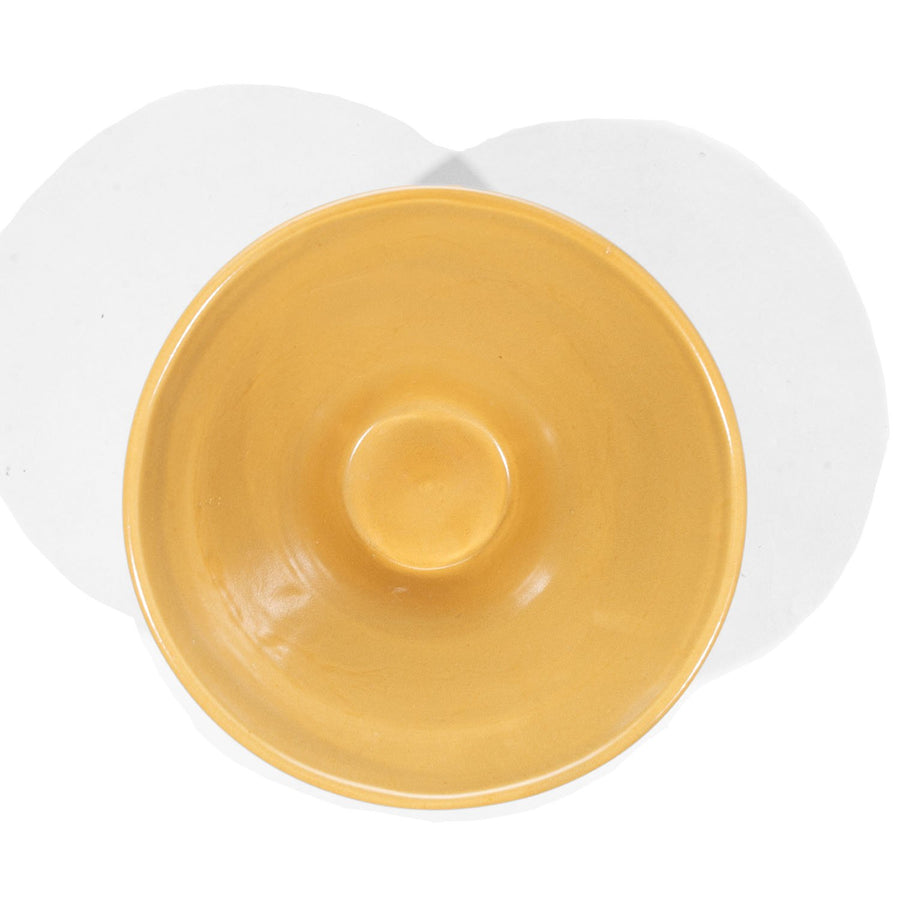 WRF Large V-Bowl in Mustard